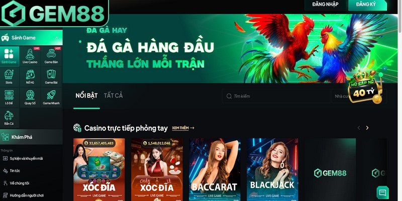 Giới Thiệu Gem88 – Trải Nghiệm Giải Trí Đỉnh Cao Và Uy Tín Phương châm phát triển của Gem88