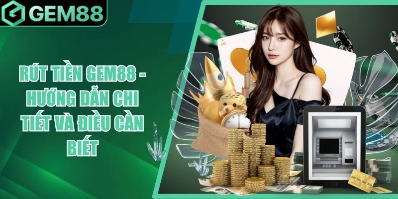 Rút tiền Gem88 - Hướng dẫn chi tiết và điều cần biết rut tien gem88